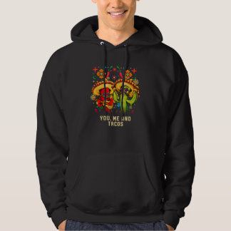 Veste À Capuche Toi Moi et Tacos Taco Mexicain Mexique Nourriture 