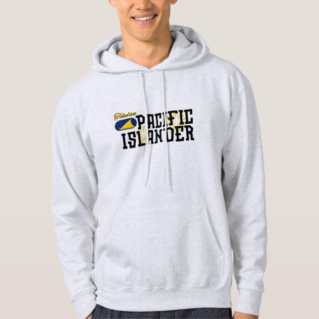 Veste À Capuche Tokelau Tokelauan Sweatshirt de l'île du Pacifique (Devant)
