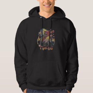 Veste À Capuche Tokyo Inspiré Style Vintage 80s Retro Japonais com