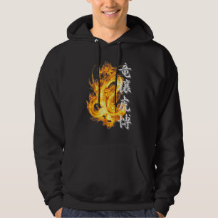 Veste À Capuche Tokyo japonais dragon Tigre asiatique Yojijukugo 4