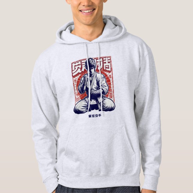 Veste À Capuche Tokyo Karaté  (Devant)