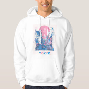 Veste À Capuche Tokyo Néon