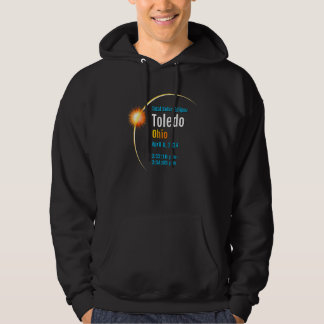 Veste À Capuche Toledo Ohio OH Éclipse Solaire Totale 2024 1