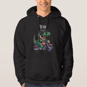 Veste À Capuche Tom Funny Alligator Moto Design pour garçons Nam