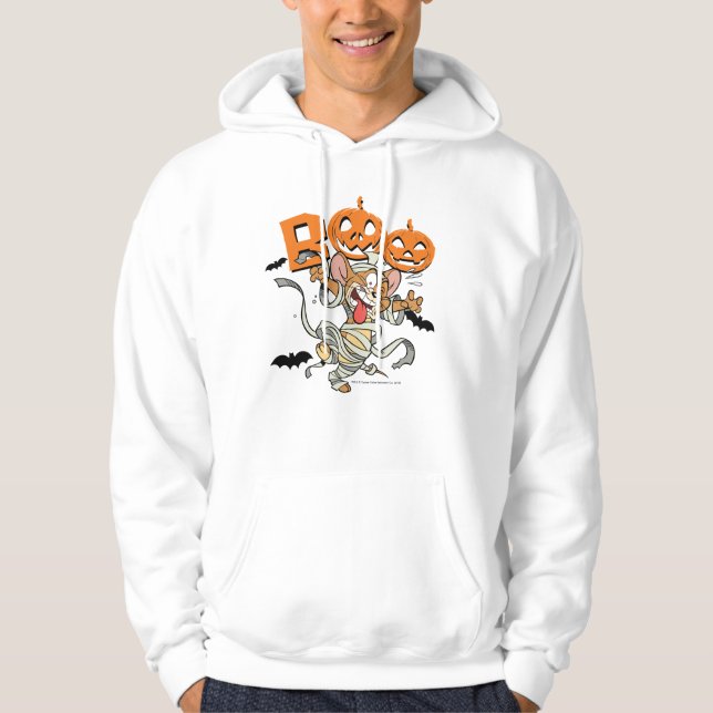 Veste À Capuche Tom & Jerry | Jerry est si effrayant (Devant)
