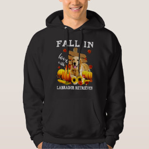 Veste À Capuche Tomber Amoureux Avec Le Labrador Retriever Dog Sur
