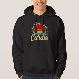 Veste À Capuche Ton Père Est Mon Cardio Vintage, Il Dit Sarcastiqu