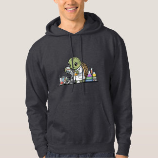 Veste À Capuche Tortue Scientifique Mignonne