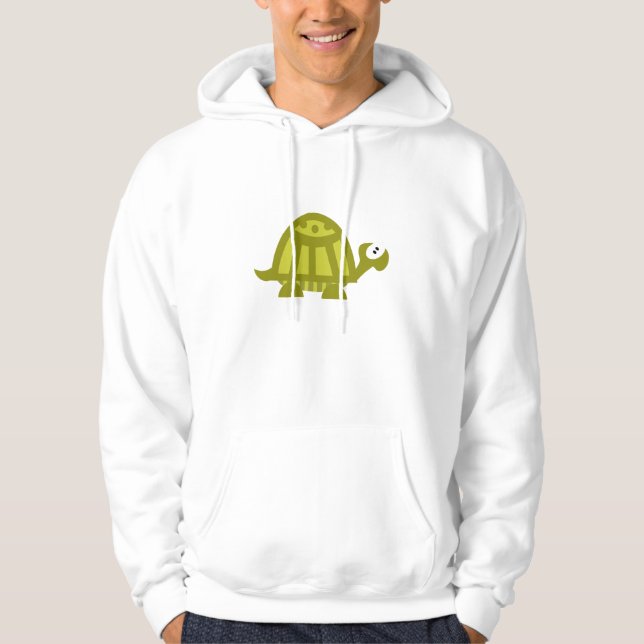 Veste À Capuche Tortue verte (Devant)
