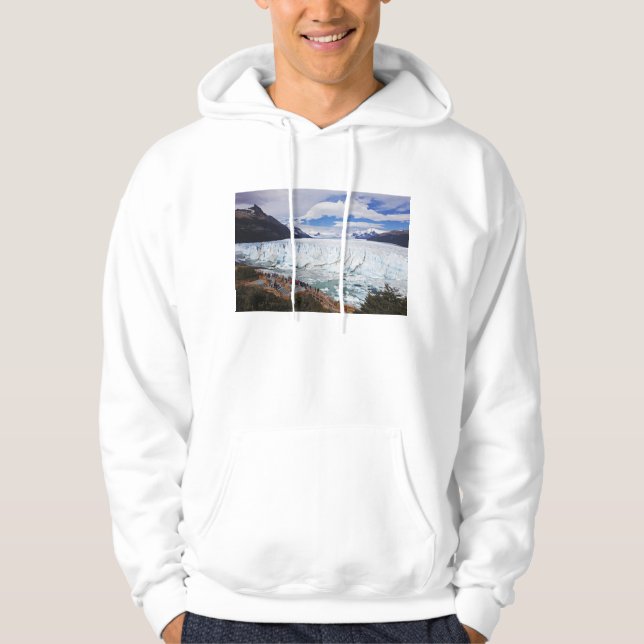 Veste À Capuche Touristes regardant le glacier (Devant)