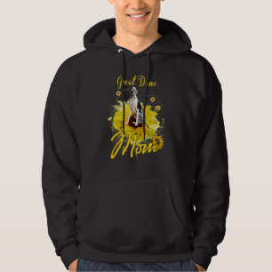 Veste À Capuche Tournesol Grande Danse Maman Chien Mère