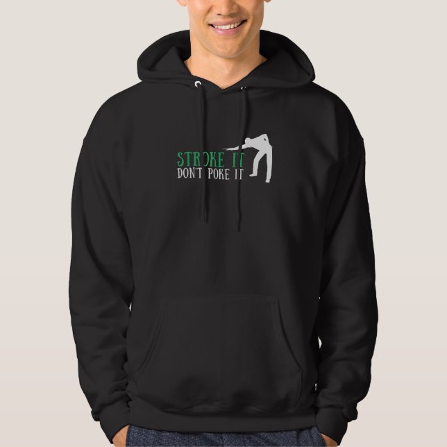 Veste À Capuche Tournoi de billard américain, de billard et de sno (Devant)