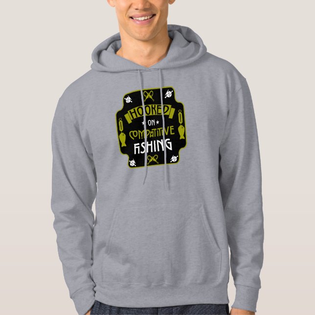 Veste À Capuche Tournoi de pêche compétitif (Devant)