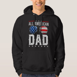 Veste À Capuche Tous les américains papa quatrième 4 juillet améri