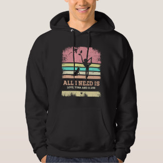 Veste À Capuche tout ce dont j'ai besoin, c'est d'amour et de yoga