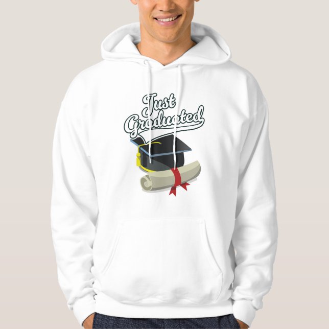 Veste À Capuche Tout juste diplômé !  (Devant)