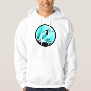 Veste À Capuche traînée de poudre de ski