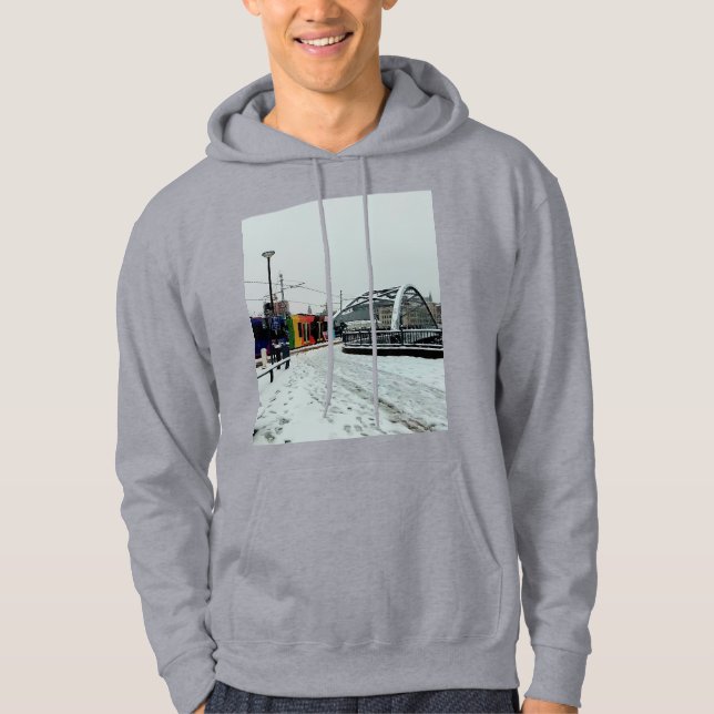Veste À Capuche Tramway rayé (Devant)