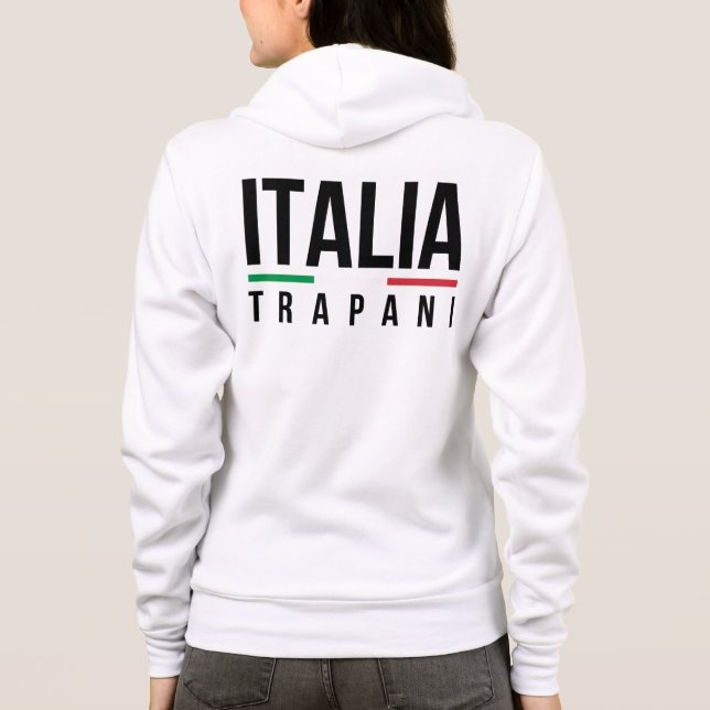 Veste À Capuche Trapani Italie (Dos)