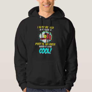 Veste À Capuche Travailleur de poste retraité Vieux Cool Mailman R