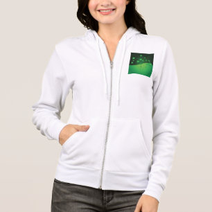 Veste À Capuche Trèfle Shamrock Vert Chance Jour de la Saint-Patri
