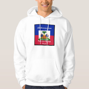 Veste À Capuche Tremblement de terre du Haïti