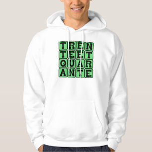 Veste À Capuche Trente et Quarante, jeu de carte français