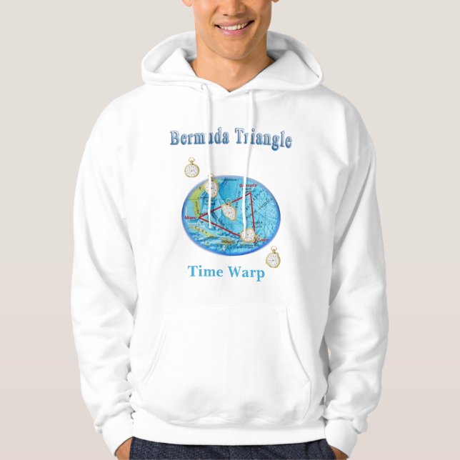 Veste À Capuche Triangle des Bermudes (Devant)