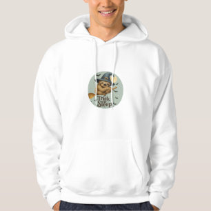Veste À Capuche Trick or Sleep � Sorcière Mignonne Paresseux Hallo