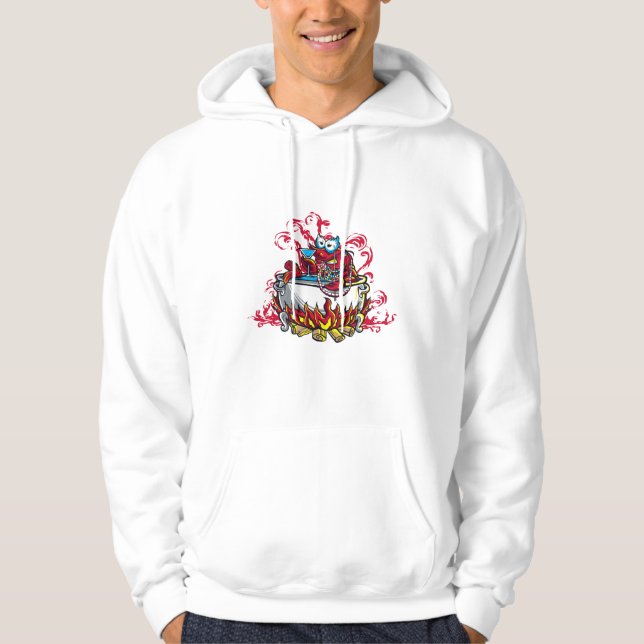 Veste À Capuche Trickster du Pot Chaud (Devant)