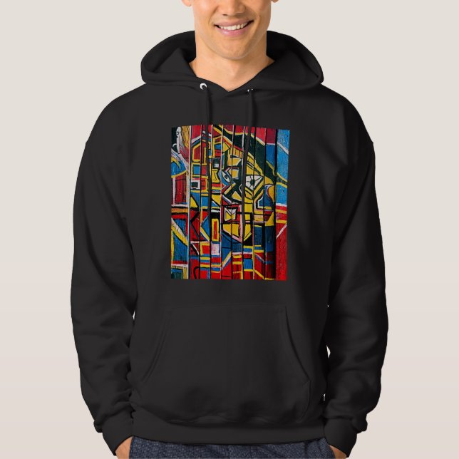 VESTE À CAPUCHE TRIPLE BONBON RENVERSÉ (Devant)