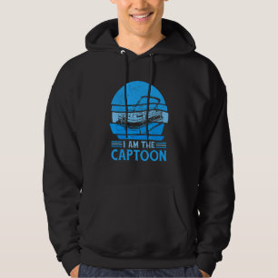 Veste À Capuche Triton Capitaine Pontoon Capitaine Je Suis Capton