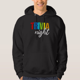 Veste À Capuche Trivia Quiz de nuit passionné