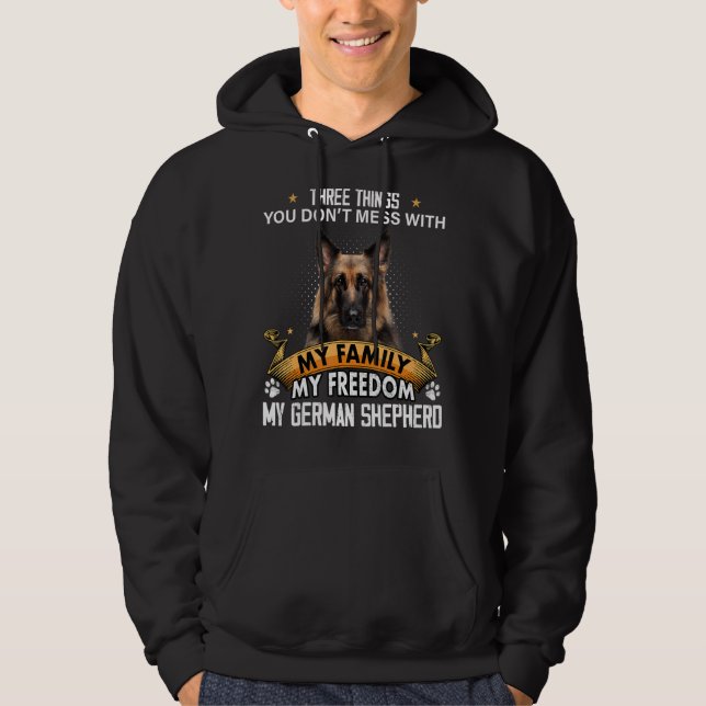 Veste À Capuche Trois choses que vous ne manquez pas avec berger a (Devant)