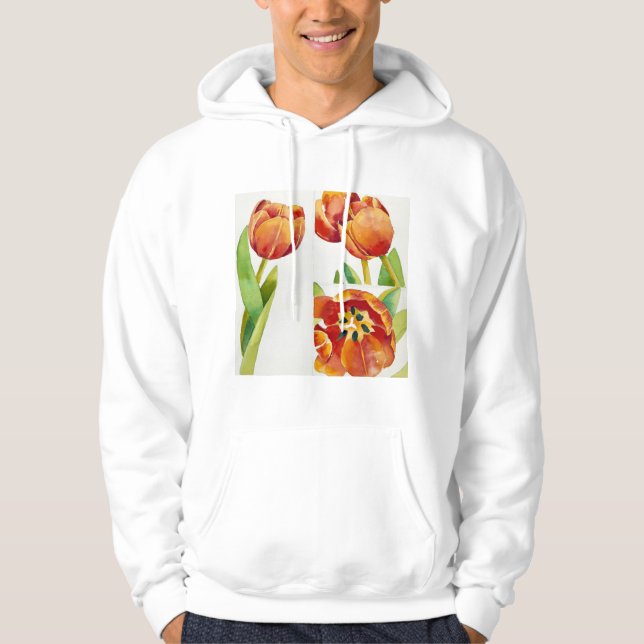 Veste À Capuche Trois études de tulipe dans un 2013 sûr (Devant)