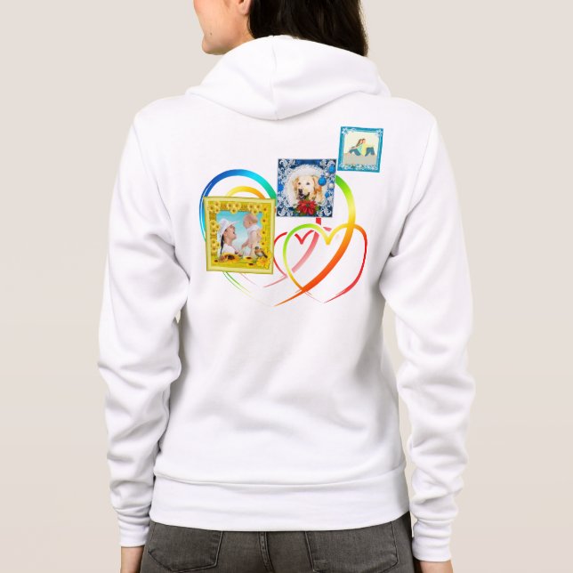 Veste À Capuche Trois photos (Dos)