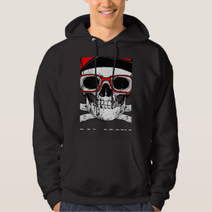 Veste À Capuche Trop Cool Pour L'école Retour Au Skeleton Squelett