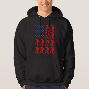 Veste À Capuche Trottinette Sport Us Flag  2