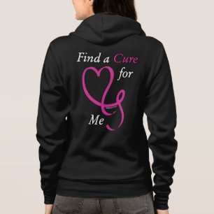 Veste À Capuche Trouver un remède/coeur/moi...Cancer du sein