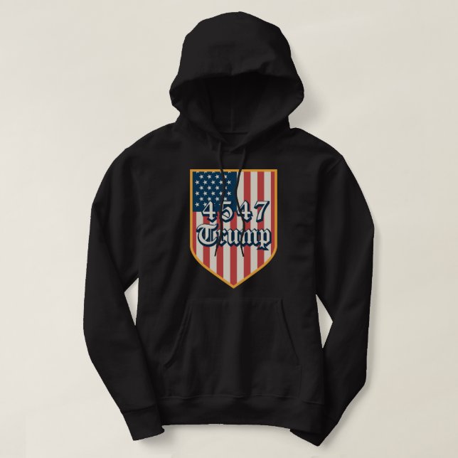 Veste À Capuche Trump 2024 4547 (Design devant)