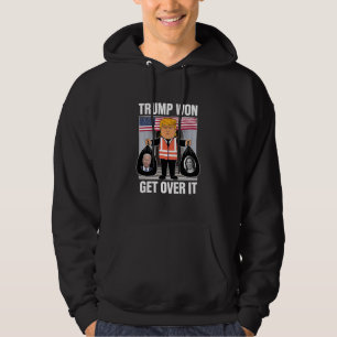 Veste À Capuche Trump a gagné, passez à autre chose, Maga a gagné 