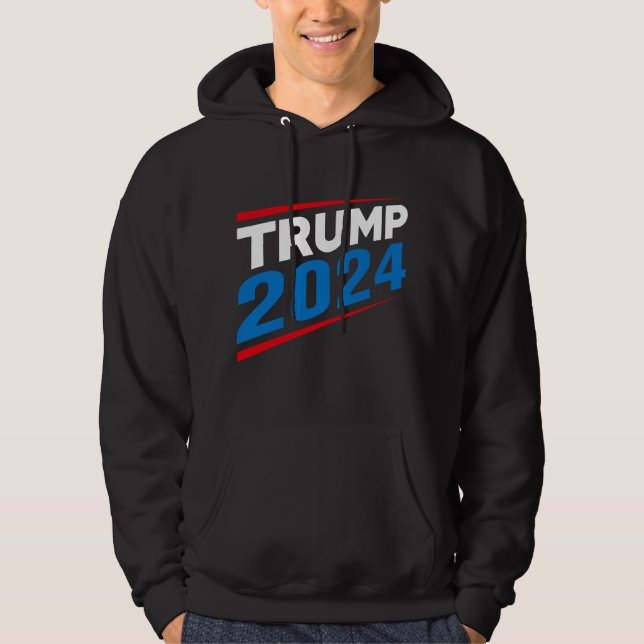 Veste À Capuche Trump élection présidentielle de 2024 (Devant)