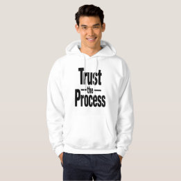 Veste À Capuche Trust the Process Motivational Men's Hoodie