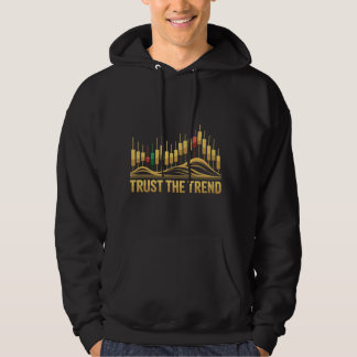 Veste À Capuche Trust the Trend – Mindset Tee for Traders