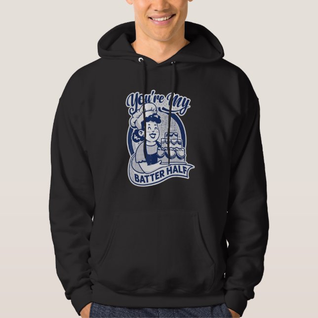 Veste À Capuche Tu es ma meilleure moitié   Gâteau   Cuisson   Bou (Devant)