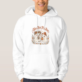 Veste À Capuche Tu Es Mon Boo Citrouille Café Couple Fantôme Migno