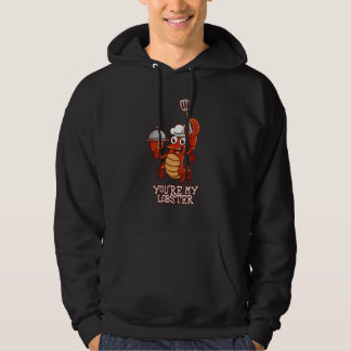 Veste À Capuche Tu es mon homard Relation amoureuse correspondante