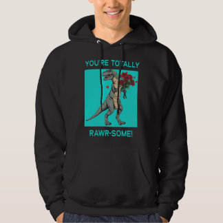 Veste À Capuche Tu es totalement Rawr un joli dino de la Saint-Val