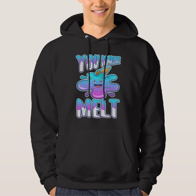 Veste À Capuche Tu me fais fondre  7 (Devant)