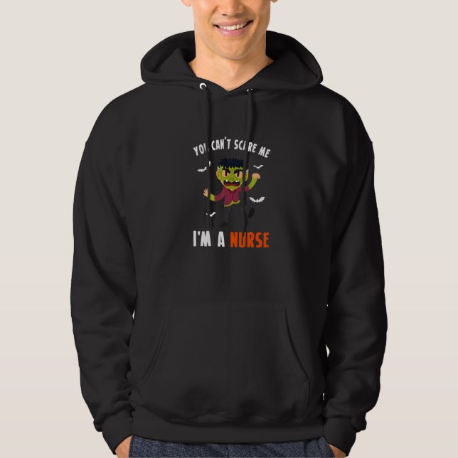 Veste À Capuche Tu ne me fais pas peur, je suis infirmière   (Devant)